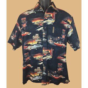 Magellan Sportswear Mens Vintage Route 66 Shirt Medium